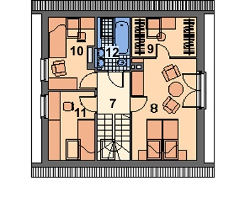 WM 13 - rzut piętra